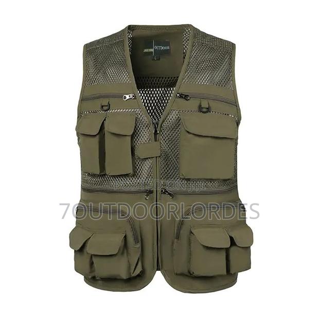 Outdoor Half Coat Cargo Vests - thumbnail 2