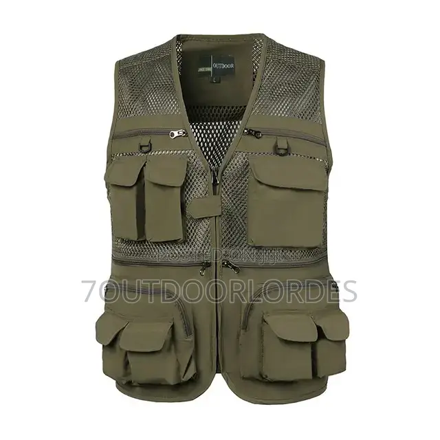 Outdoor Half Coat Cargo Vests