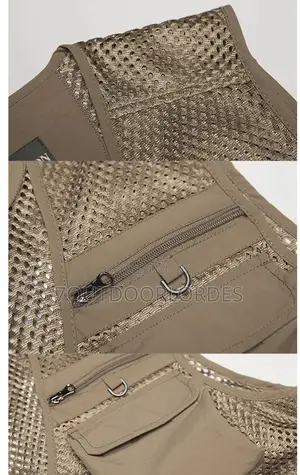 Outdoor Half Coat Cargo Vests