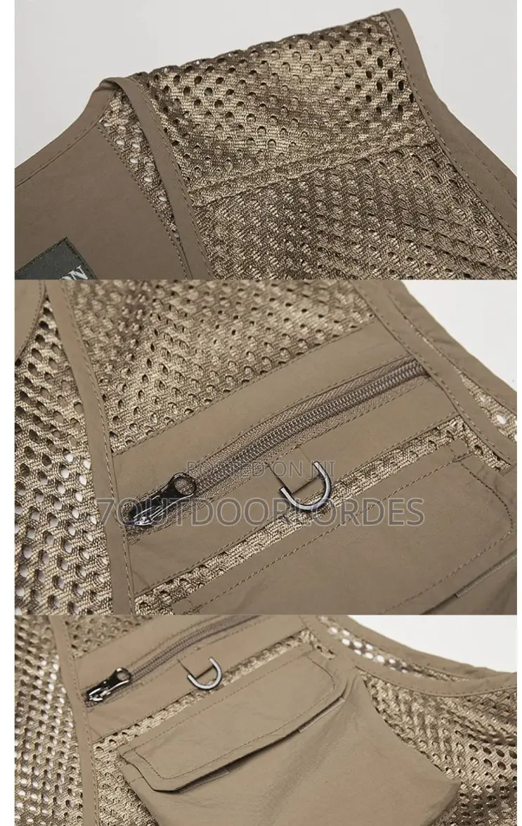 Outdoor Half Coat Cargo Vests