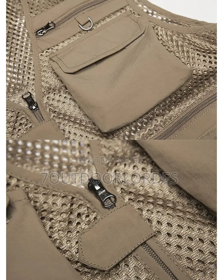 Outdoor Half Coat Cargo Vests