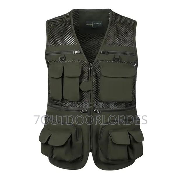 Outdoor Half Coat Cargo Vests - thumbnail 12