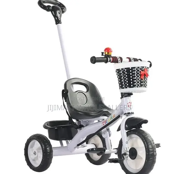 Quality and Durable Tricycle With Push Handle.