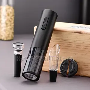 *Electric Wine Openers Set Without Stand 4- In-1 Automatic