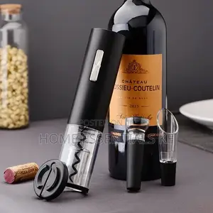 *Electric Wine Openers Set Without Stand 4- In-1 Automatic