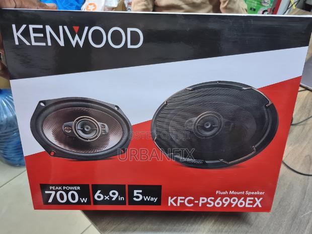 Kenwood 700 Watts Oval Midrange Flush Mount Speakers - main view