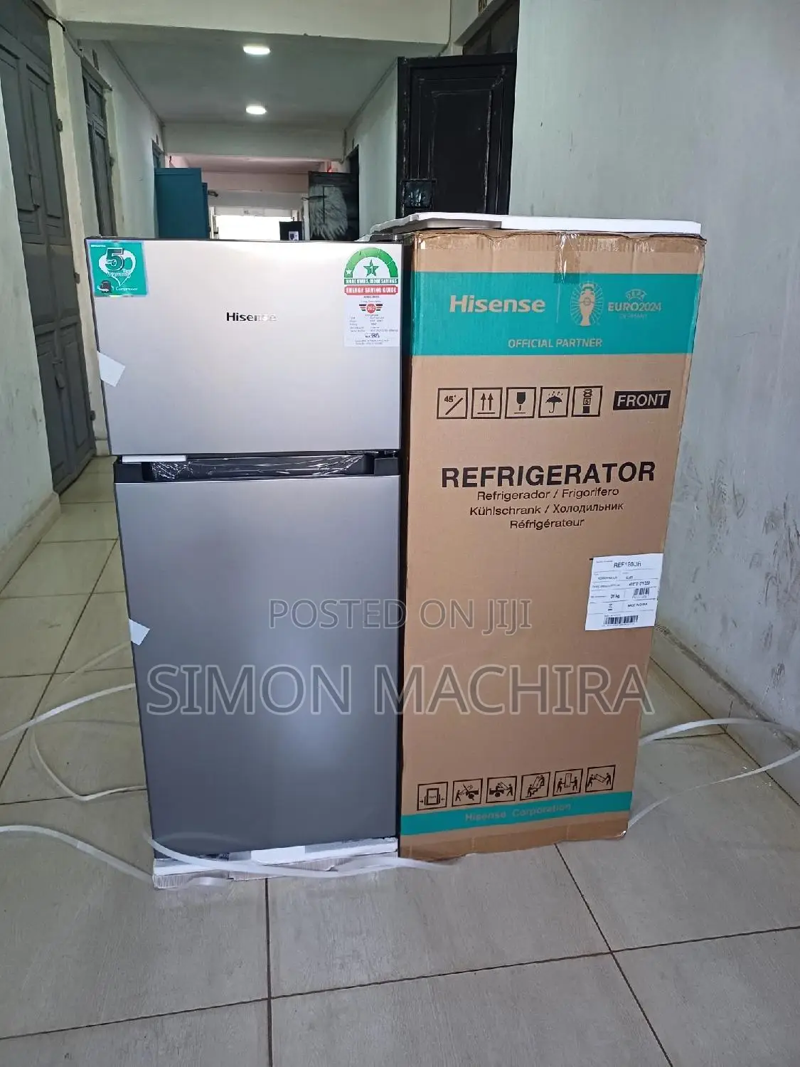 Double Door Fridge/ 120l Hisense