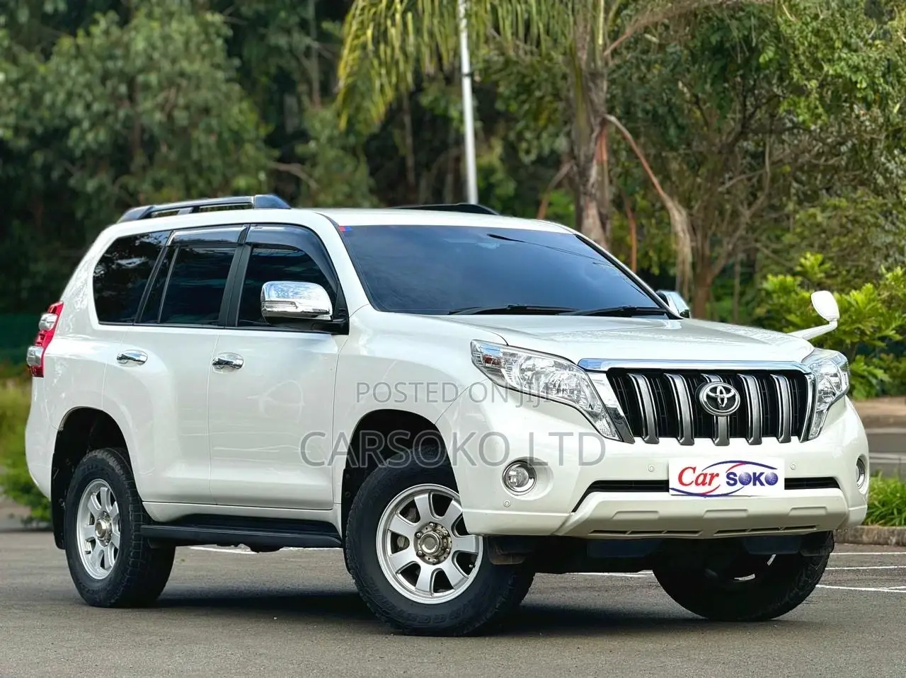 Toyota Land Cruiser Prado 2.7 VVT-i 2016 White