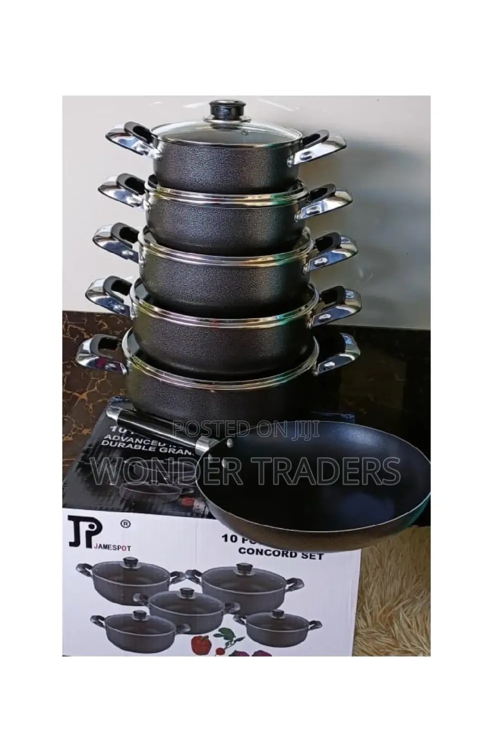 *Jp Nonstick Cookware Set *