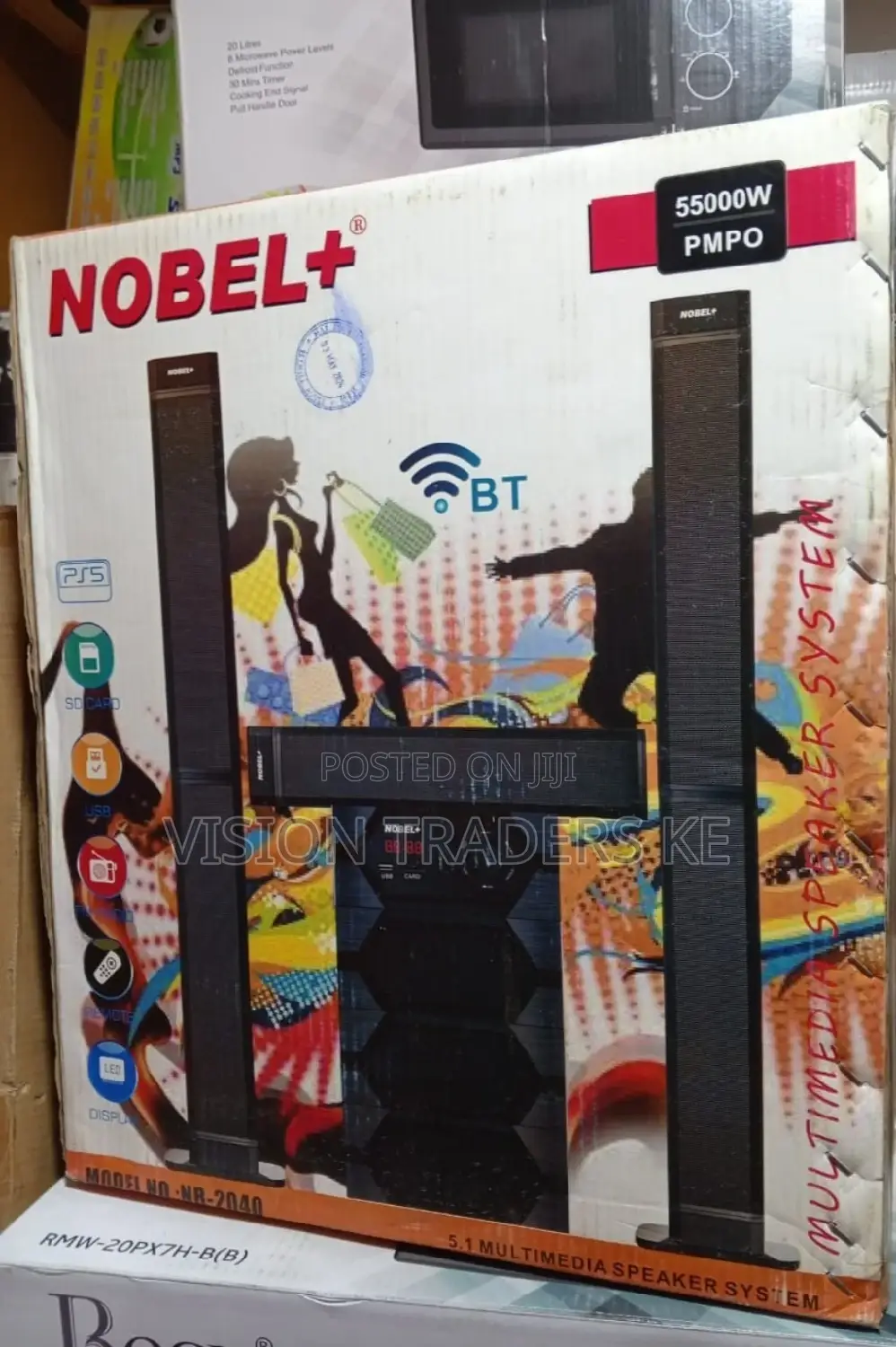 Nobel NB:2040 5.1 Home Theatre System 55000watts°
