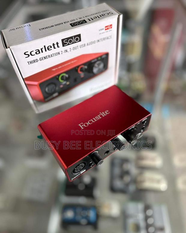 Scarlet Solo Third Generation Audio Interface - thumbnail 3