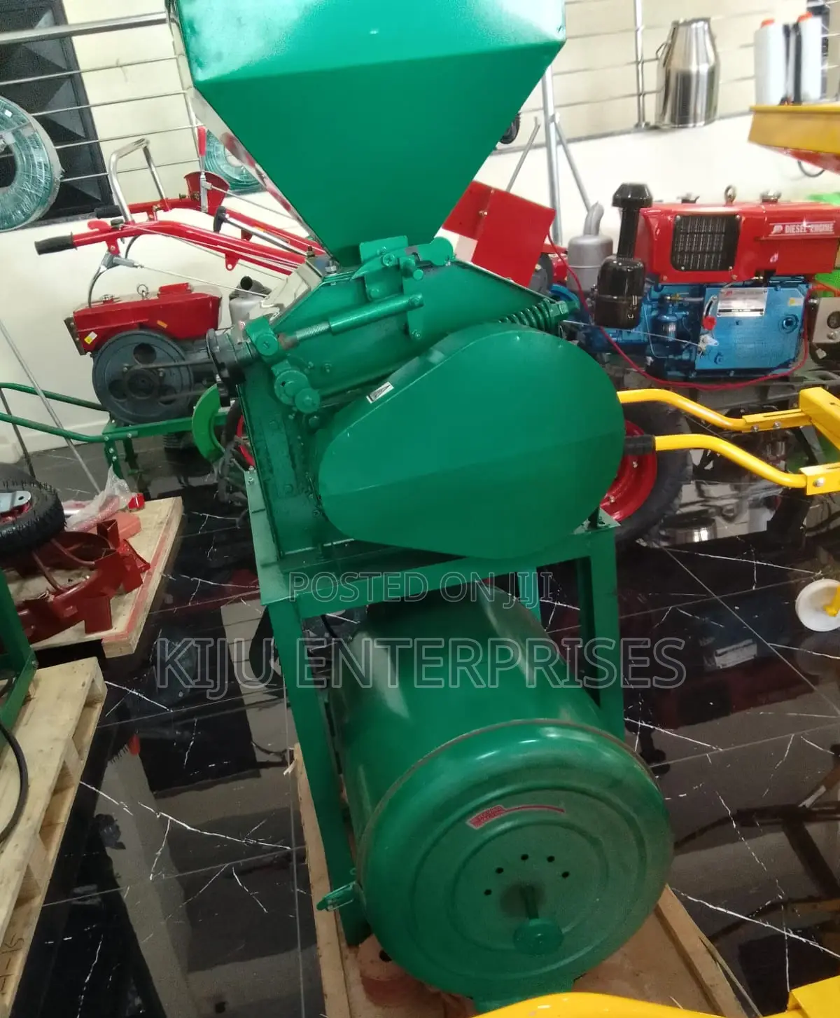 Crusher and Electric Powered With Roller Mill