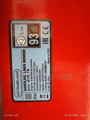 Lawn Mower 4hp Astramilano