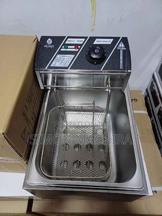 6L Nunix Deep Fryer - main view