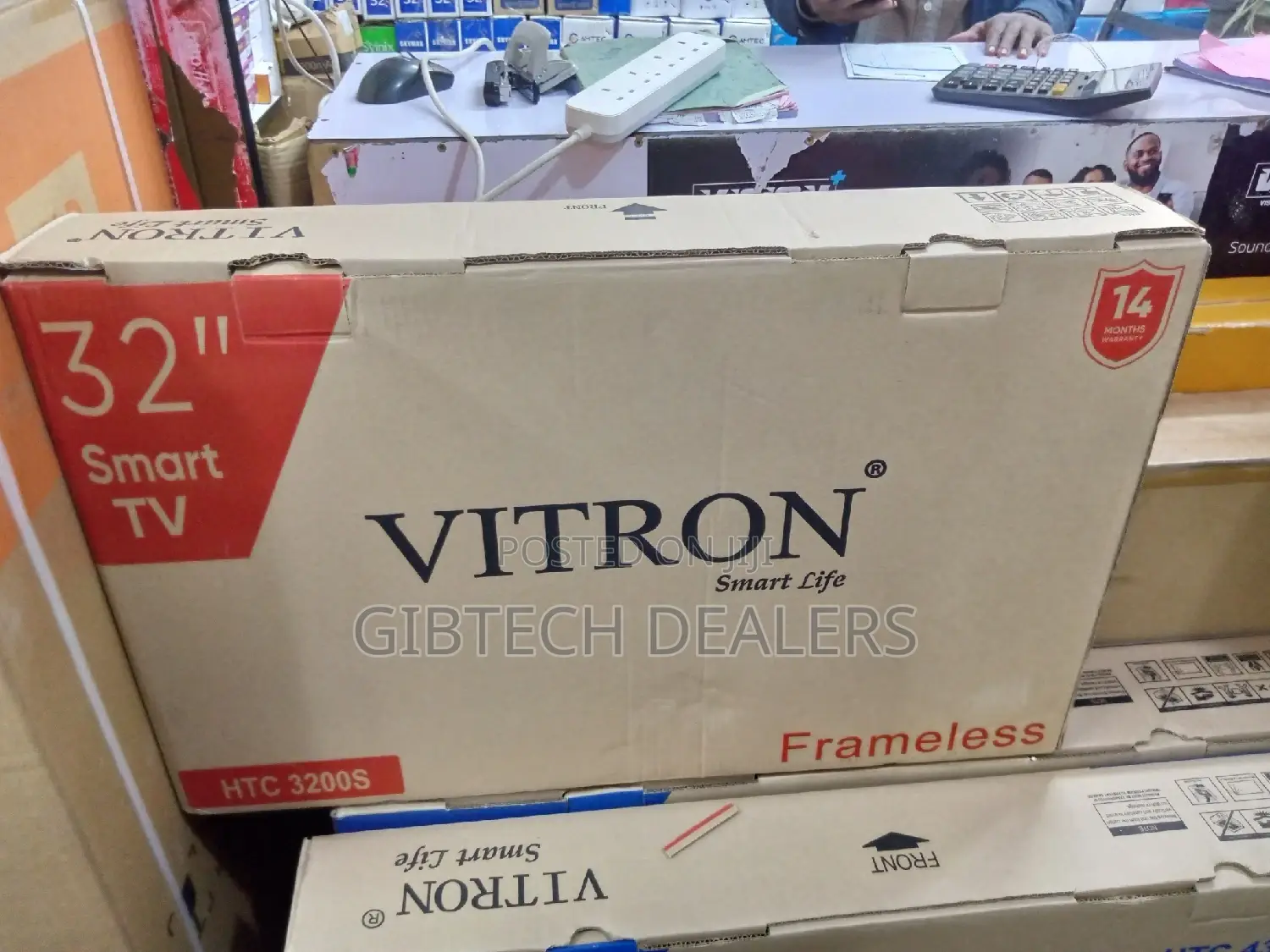 Vitron 32 Smart Android Frameless FHD Tv