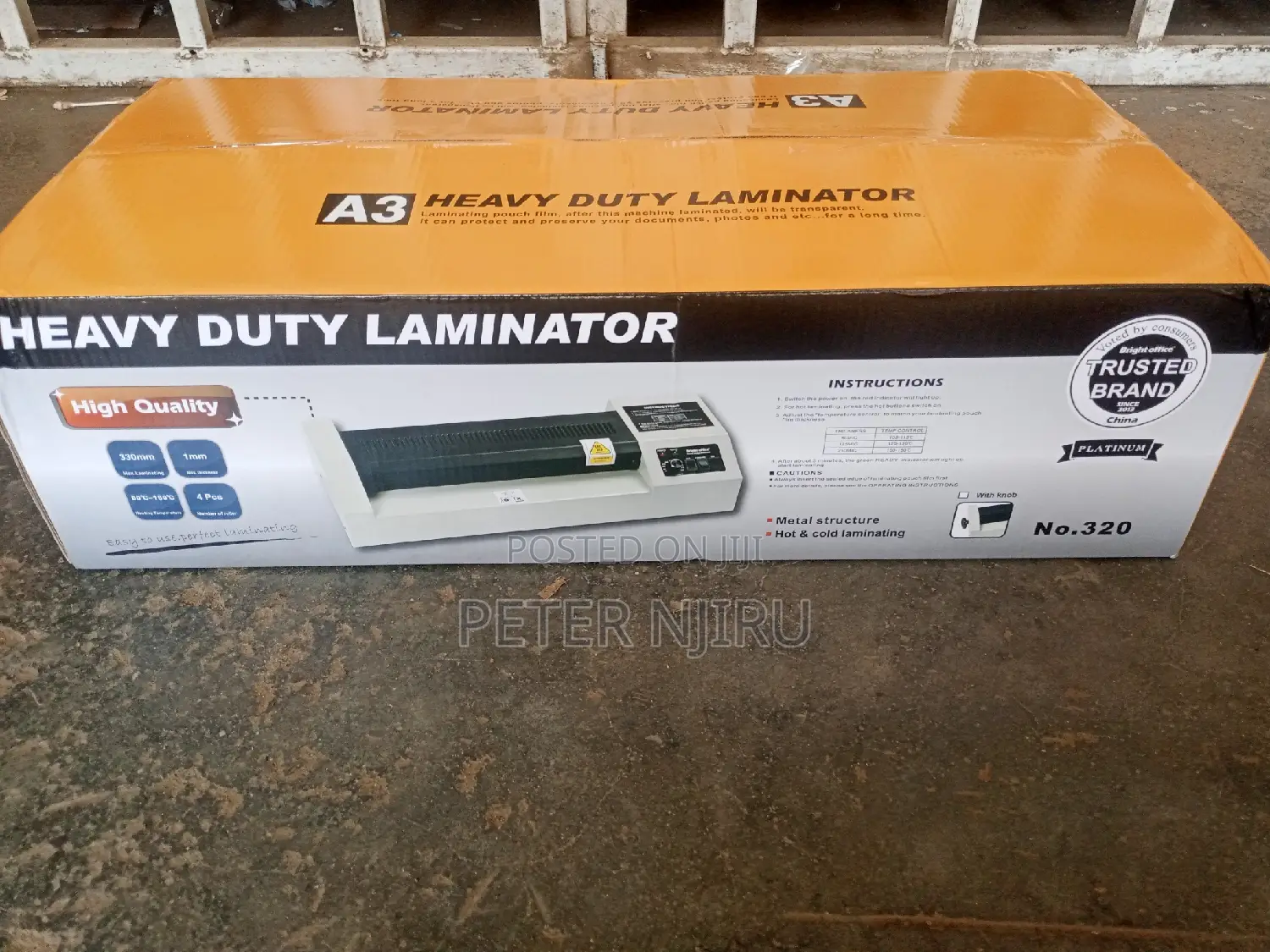 Hot and Cold A3 Metallic Laminator