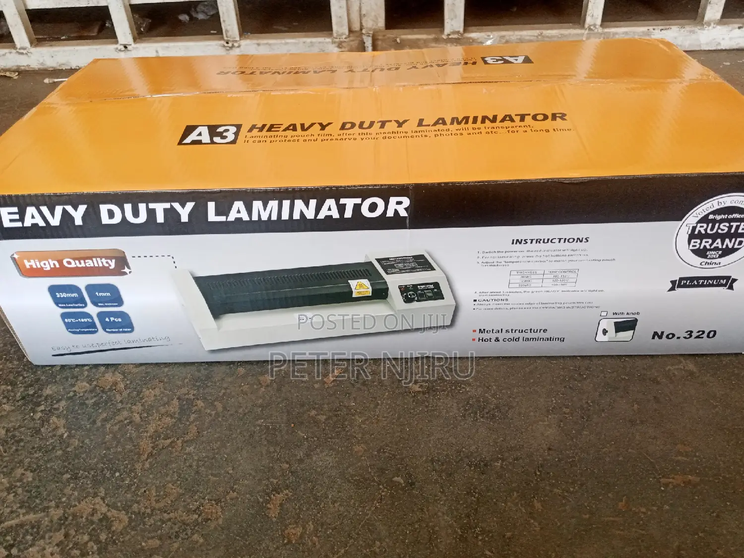 Hot and Cold A3 Metallic Laminator