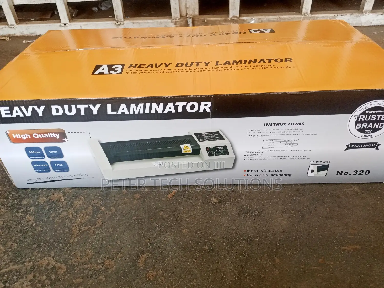 Hot and Cold A3 Metallic Laminator