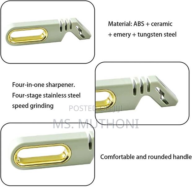 4 Stage Knife / Scissors Sharpener - thumbnail 2