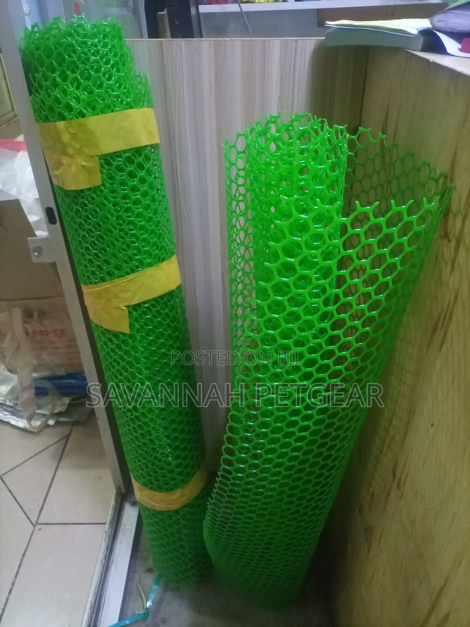 Plastic Poultry Mesh Per Meter at 500shs.