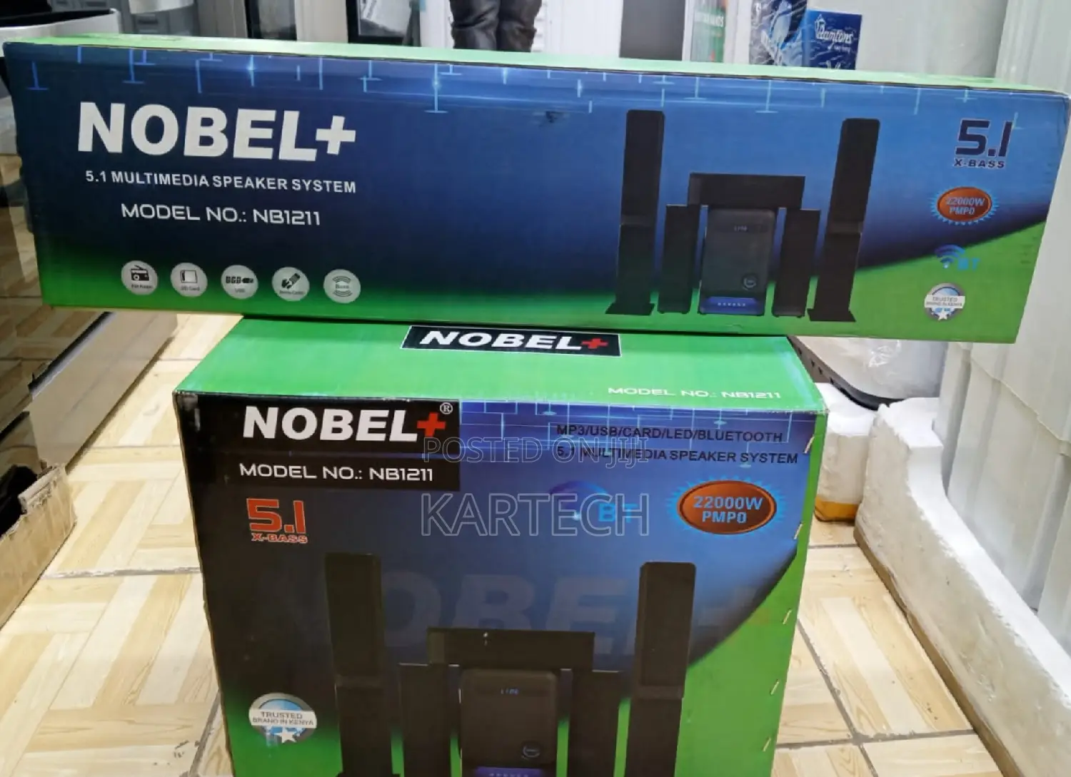 5.1CH NB1211 Nobel Multimedia Sound System