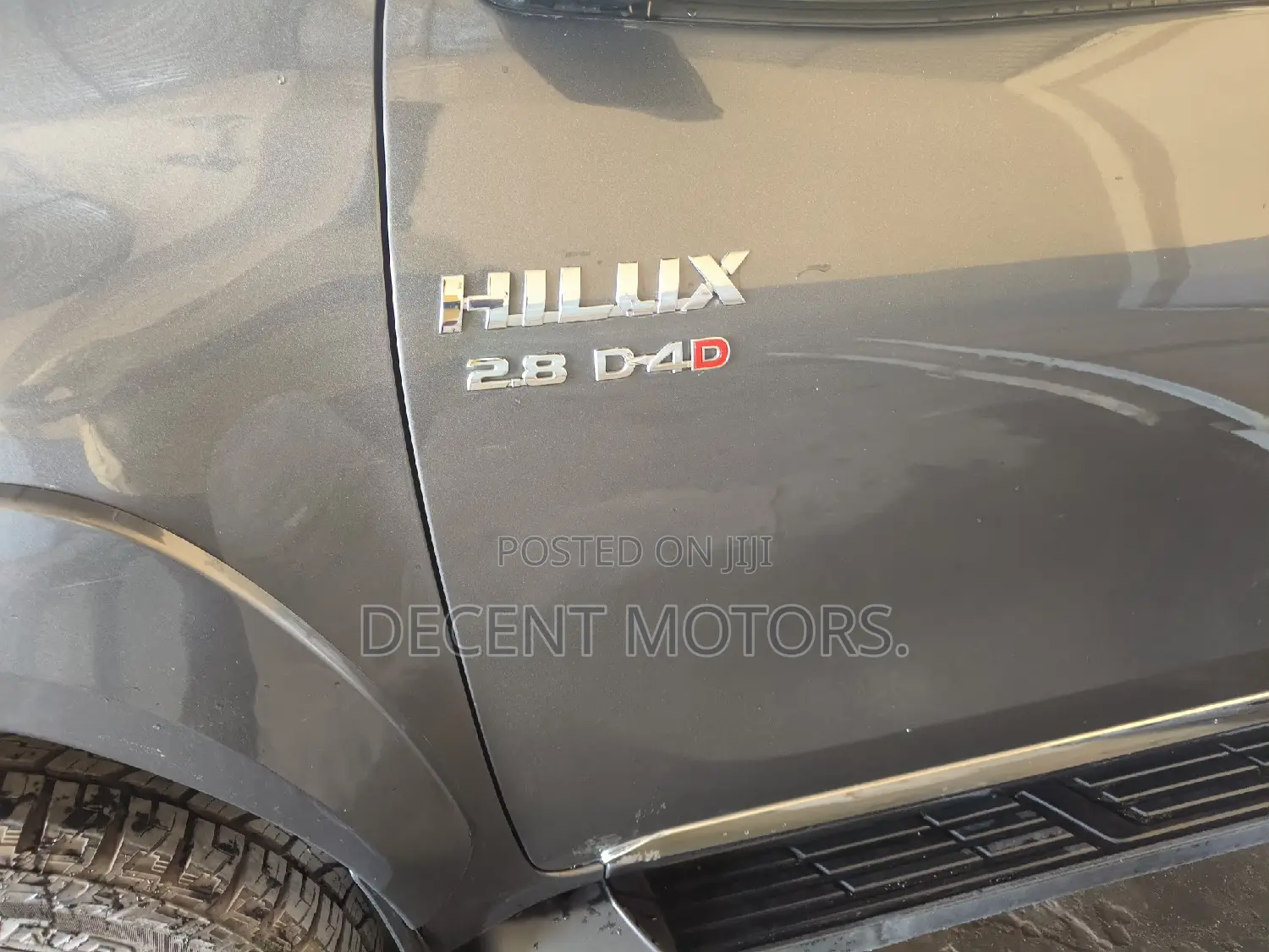 Toyota Hilux SR5+ 4x4 2017 Gray