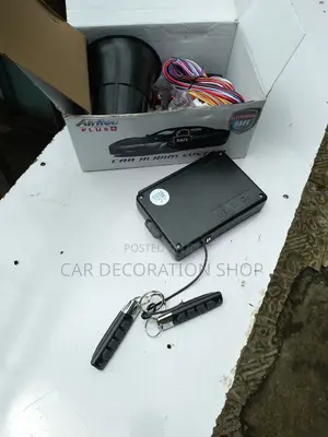 Afritech Plus Car Alarm With Cut Out Anti Hijacking System