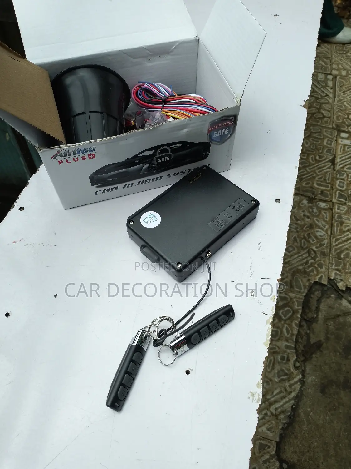 Car Easy Guard Car Security Alarm System With Cut Out