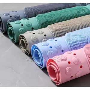 Nti Slip/Antislip Bathroom Mat With Foot Scrubber/Massager