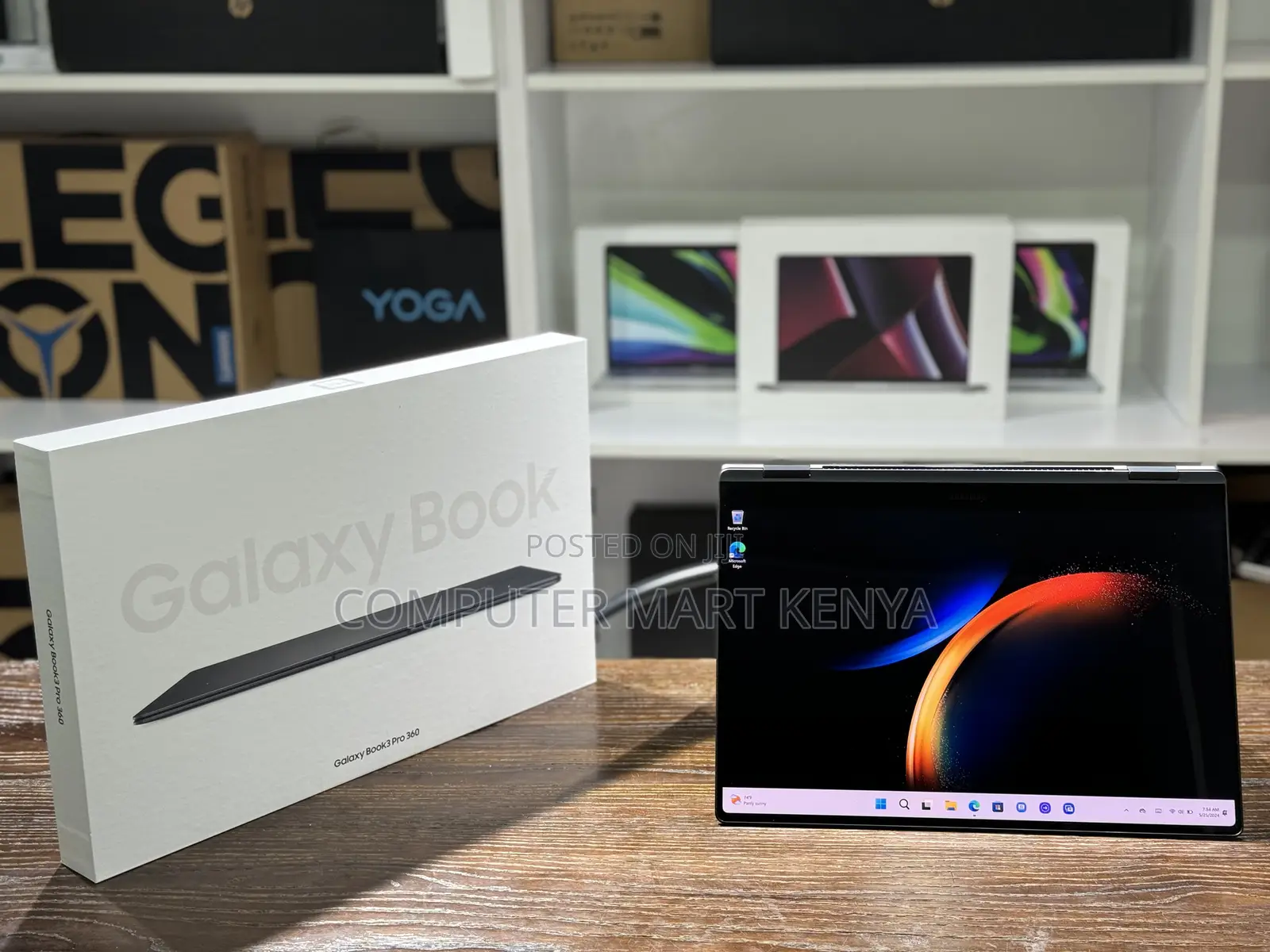 New Laptop Samsung Galaxy Book3 Pro 360 16" 16GB Intel Core I7 SSD 1T