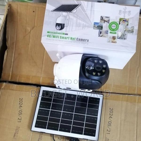 4g Simcard V380 PTZ 360 Degrees Solar Powered CCTV Camera^^