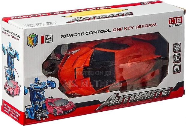 Kids Rechargeable Rc Robot Car - main view