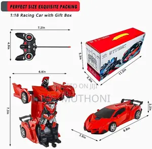 Kids Rechargeable Rc Robot Car