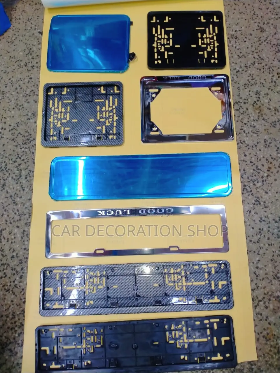 4 Different Designs New Generation Plates Mounts