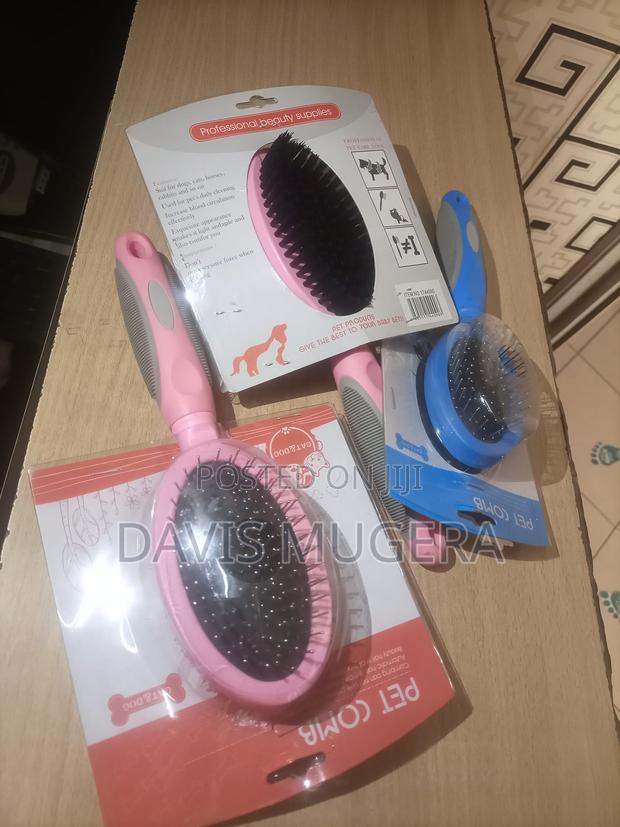 Double Grooming Brushes Suitable for Dog Cat Long Coats - main view