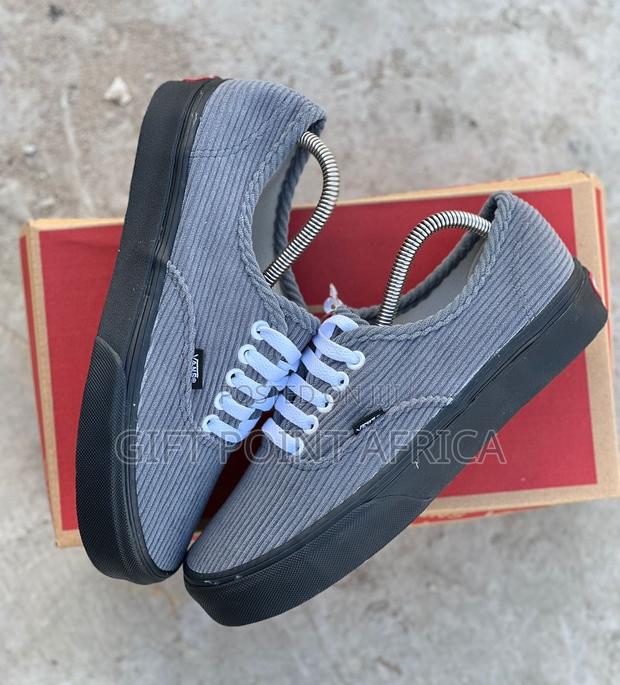 Double Sole Corduroy Vans - main view