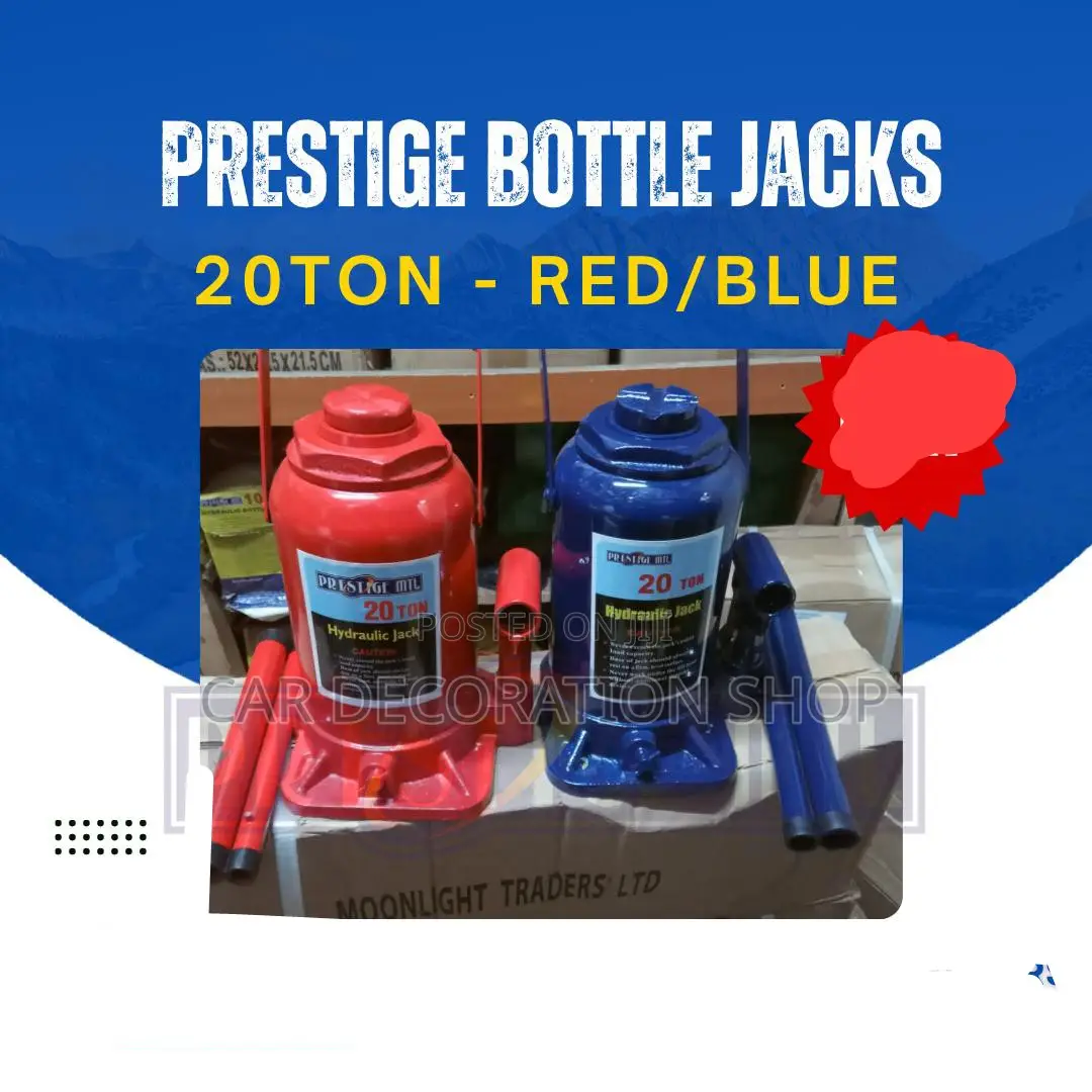 Red or Blue 20ton Bottle Jack