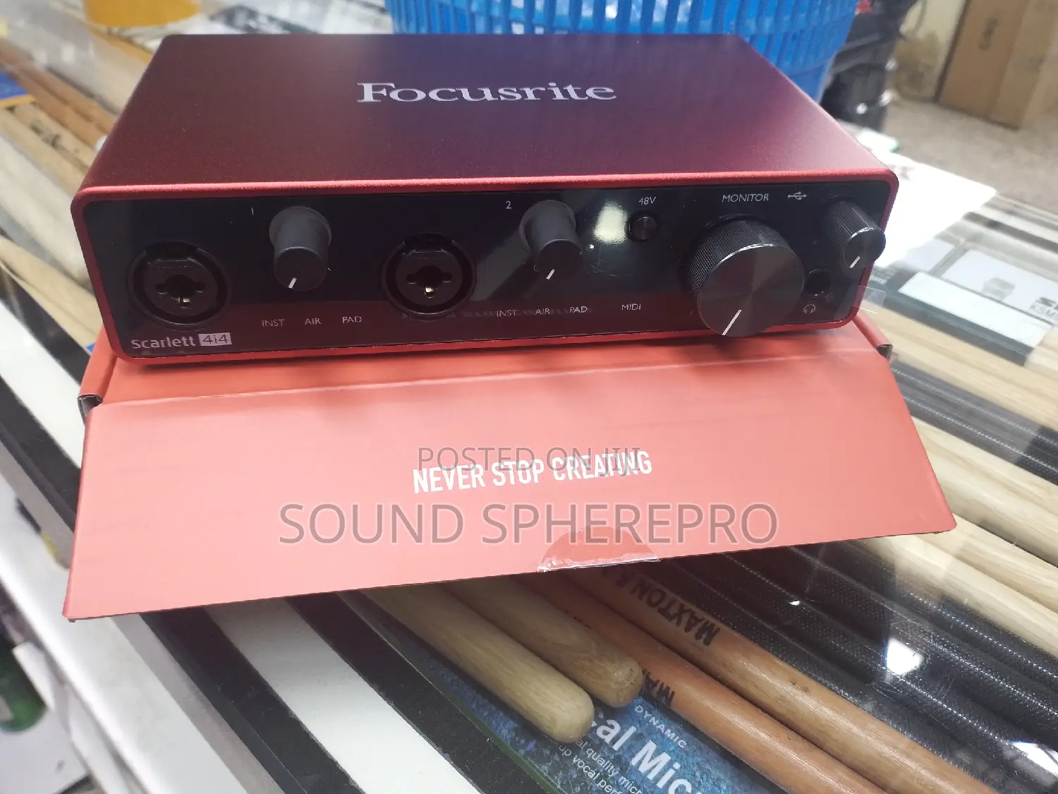 Scarlett 4i4 4 Channel Audio Interface