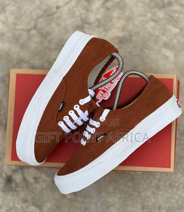 Double Sole Corduroy Vans - main view