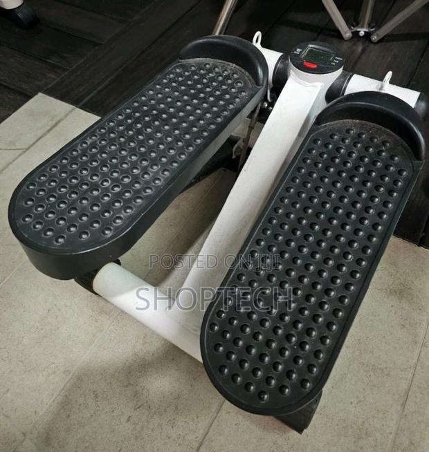 Mini Stepper With Resistance Bands - main view