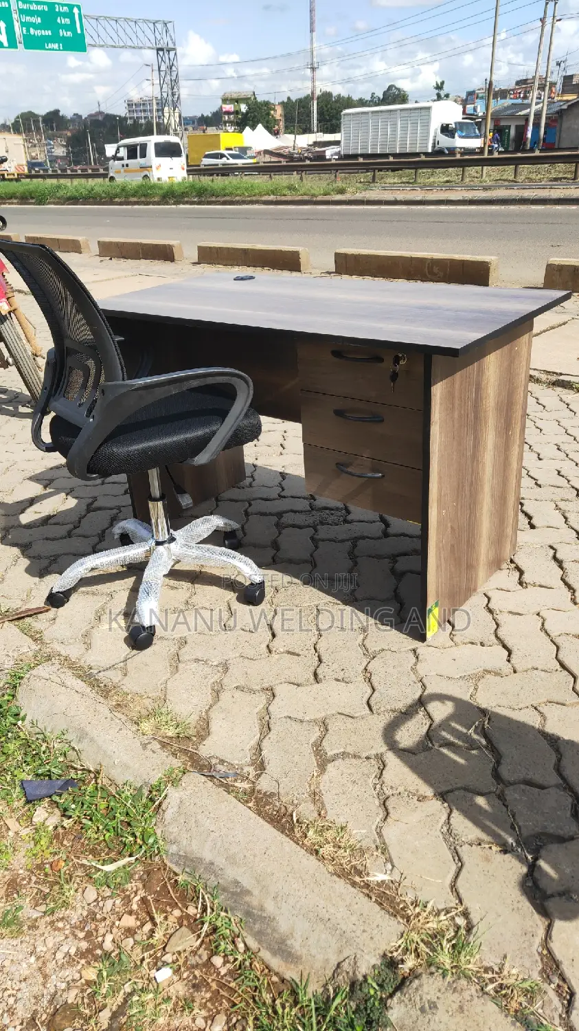 Office Desk Plus Office Chair