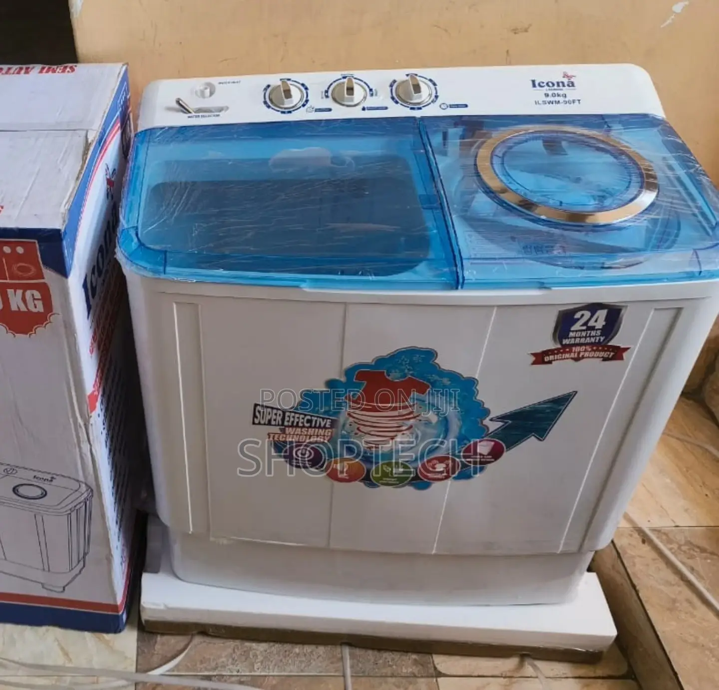 9kgs Icona Twin Tub Washing Machine at 21000