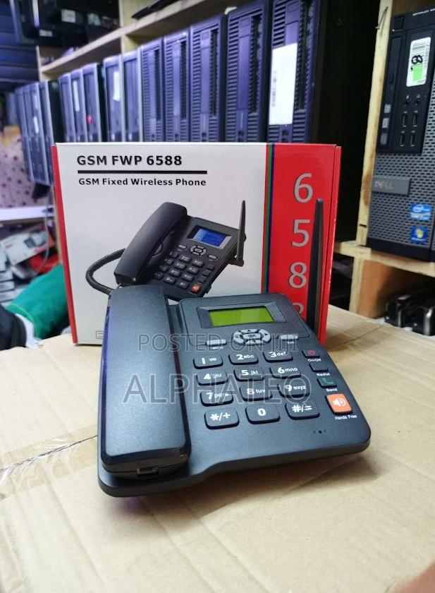 Office /Home DESKPHONE *Deskphone Black Deskphone