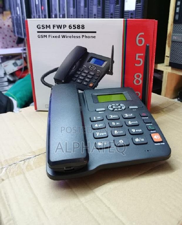 Newly Office /Home *DESKPHONE Sq Deskphone Black Deskphone
