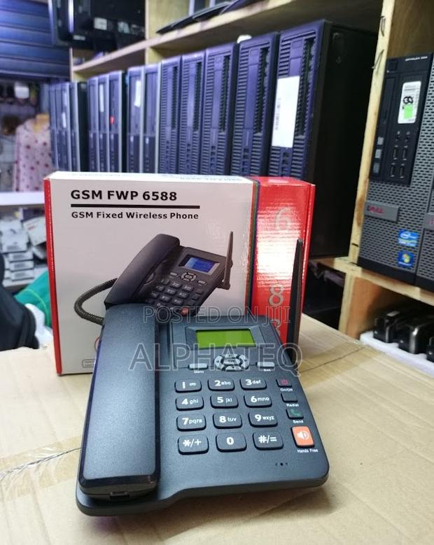 Office /Home DESKPHONE 6588 Deskphone Black Deskphone