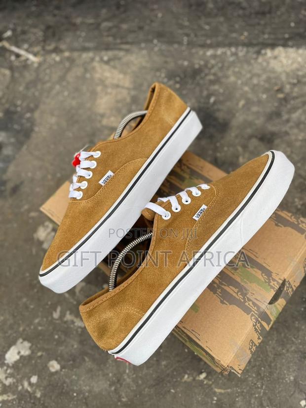 Suede Double Sole Vans - main view