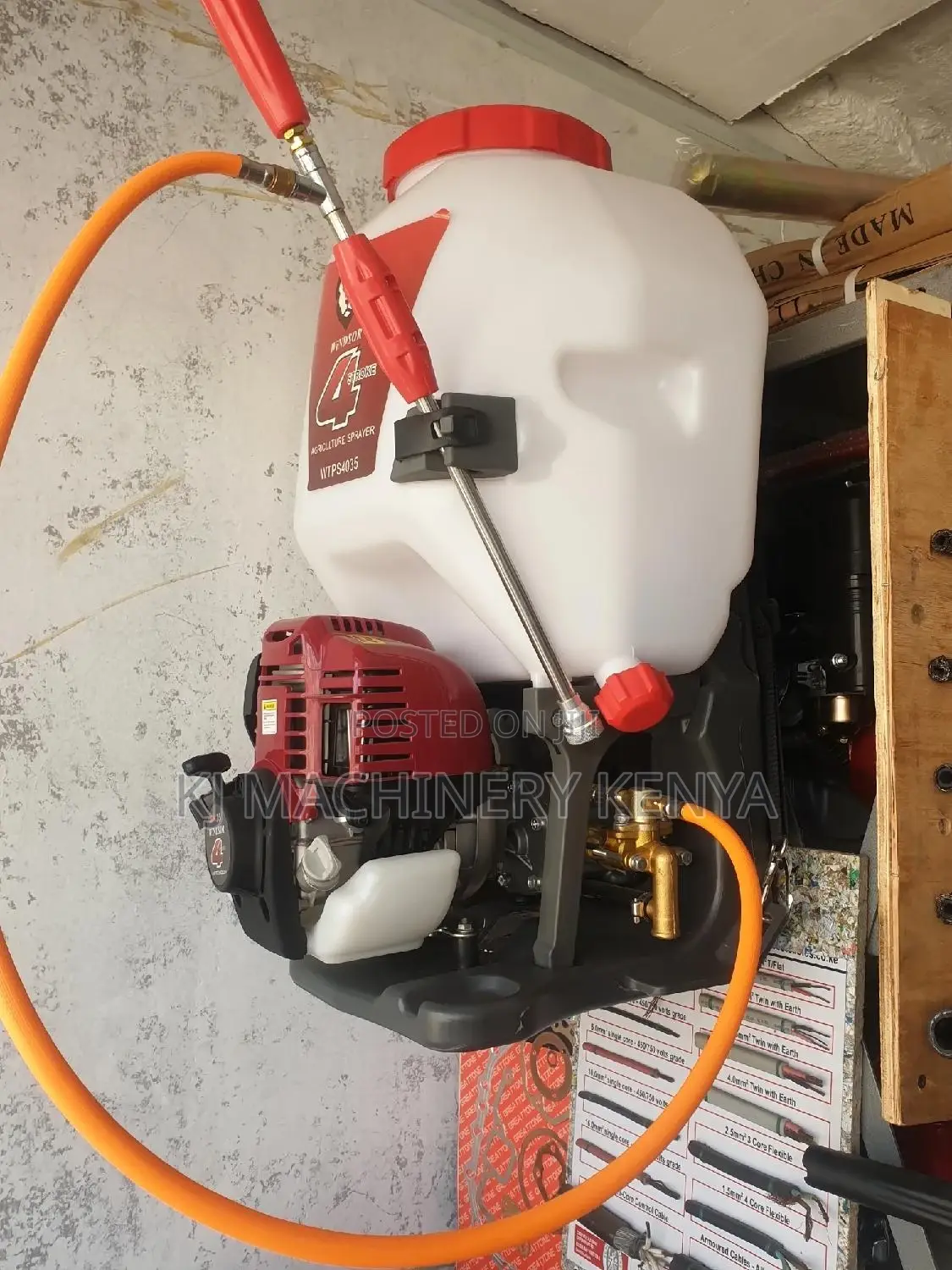 Knapsack Power Sprayer -Windsor Brand in Stock