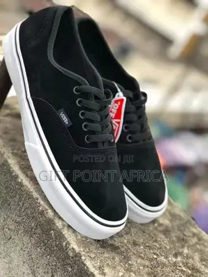 Black Suede Double Sole Vans