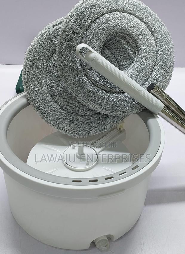 Microfiber Spin Mop With Bucket