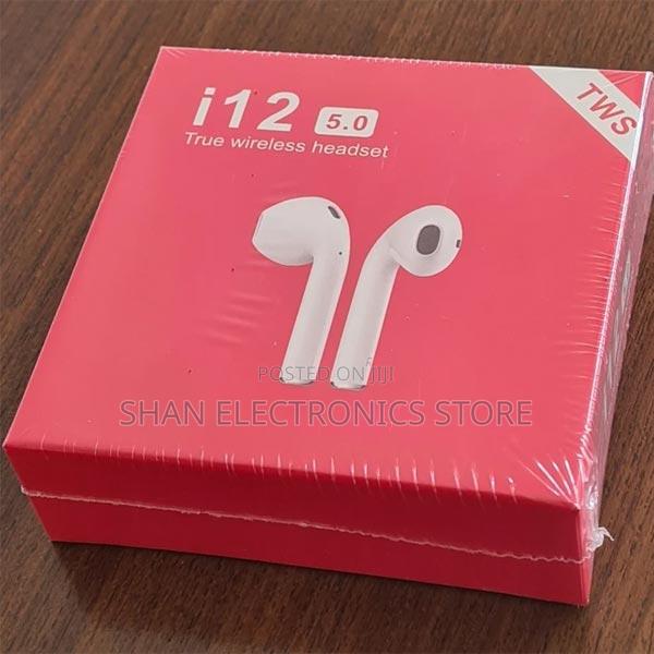 TWS-I12 Wireless Airpods Bluetooth 5.0 With Touch Control.- - main view